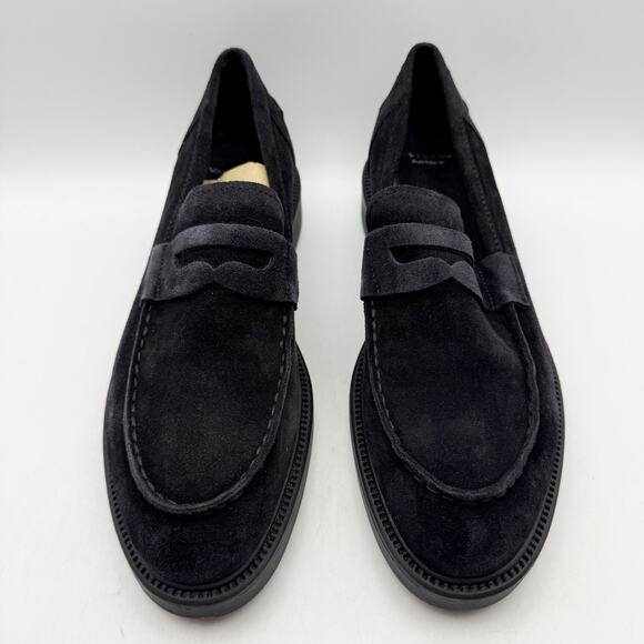 Vagabond Shoemakers Womens Alex Loafers EU Size 41 US 11 Black Suede NIB - Picture 5 of 11